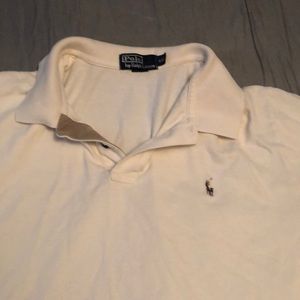 Cream Polo with Suede lining.